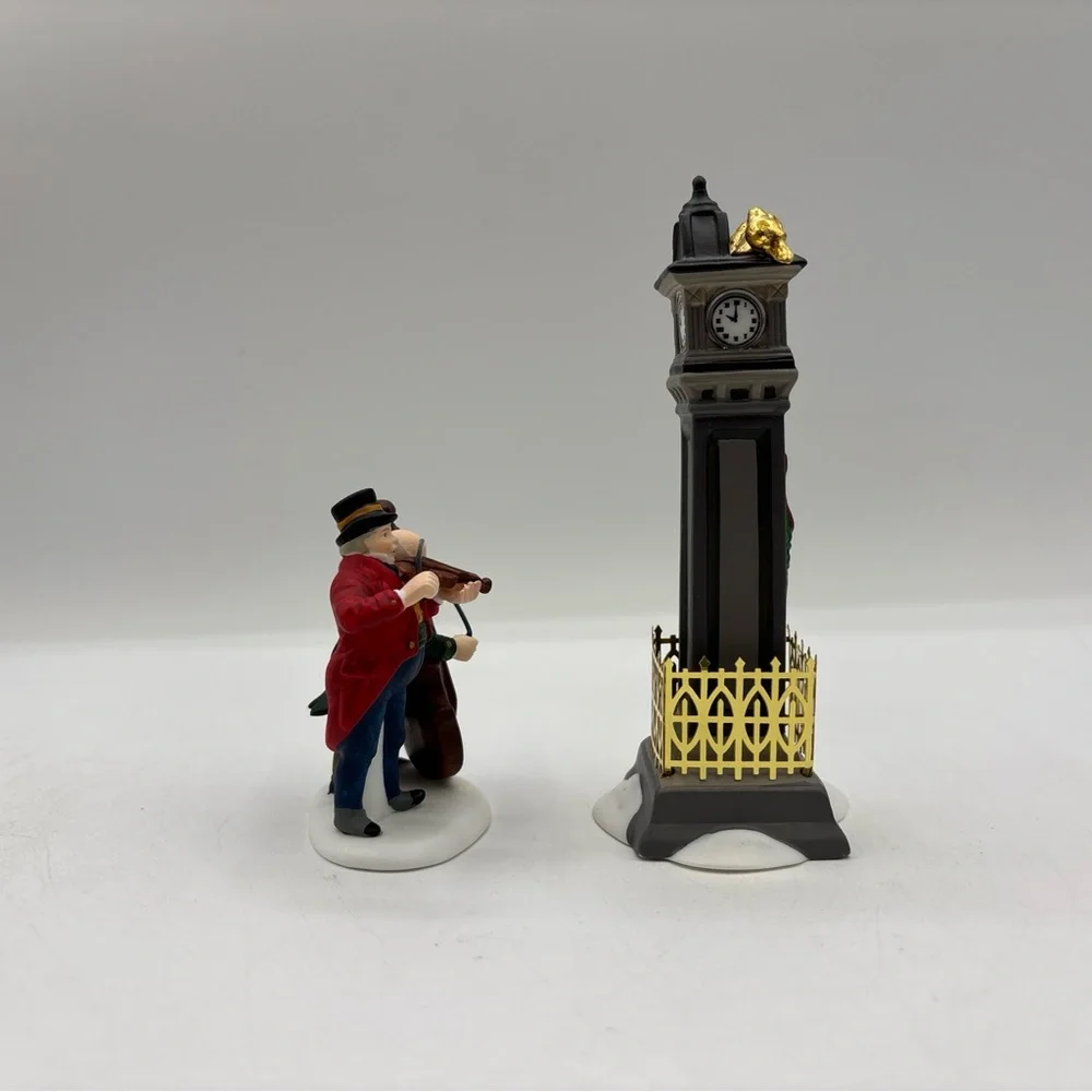 Dept 56 1995 Vintage HVC 12 Days Of Dickens Village Four Calling Birds 58379 EUC - Picture 7 of 12